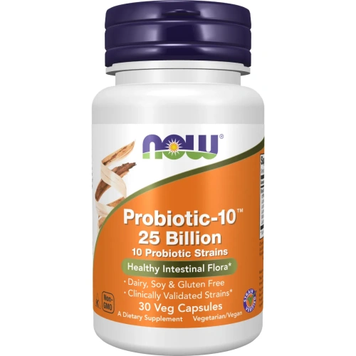 Now Foods, Probiotic-10, 25 Billion, 30 Veg Capsules | Now Foods