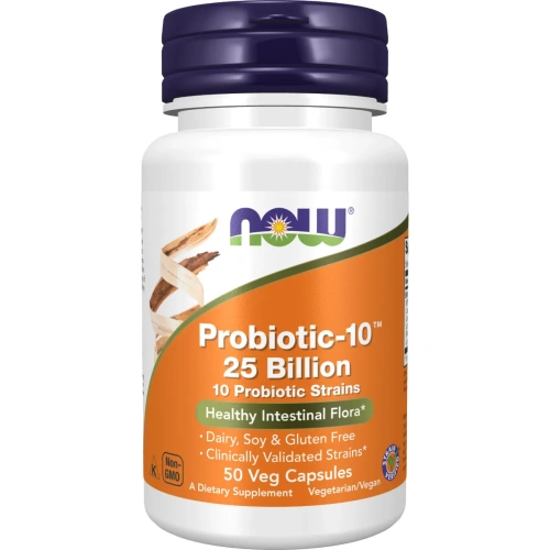 Now Foods, Probiotic-10 (Probiootikum-10), 25 Billion, 50 kapslit |...