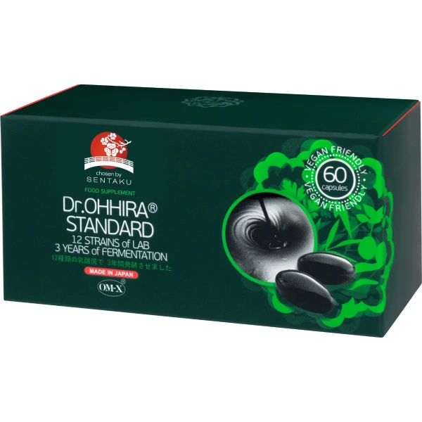 Dr.OHHIRA® STANDARD 3-AASTANE RETSEPT 12 SORDI ELUSBAKTERITEGA, 60 kapslit | Dr.OHHIRA®