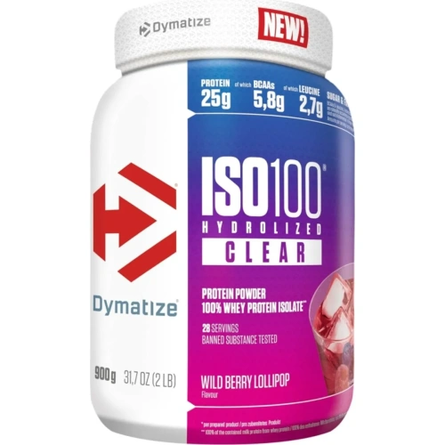 Dymatize ISO 100 Hydrolyzed Clear Whey protein 900g | Dymatize