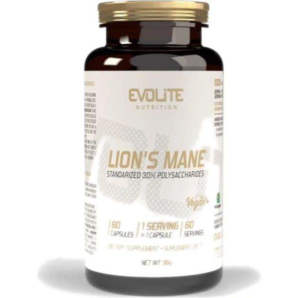 Evolite, Lion's Mane (Lõvilakk-korallnarmik), 60 capsules | Evolite