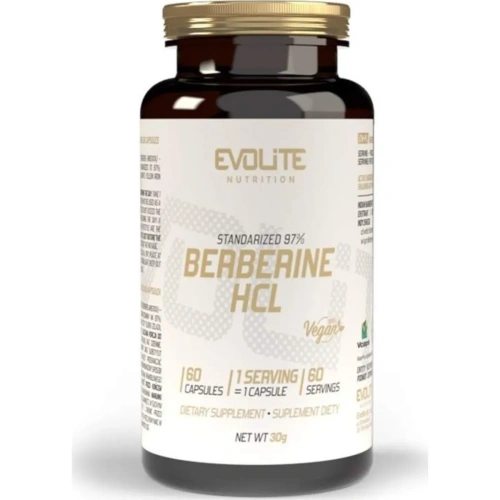 Evolite, Berberine HCL 400mg, 60 caps | Evolite