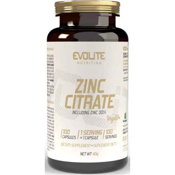 Evolite Zinc Citrate 100caps / Цинкцитрат | Evolite