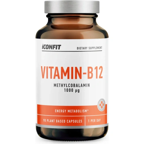 ICONFIT Vitamiin B12 90 kapslit | B-vitamiini – Osta nyt SportLabista