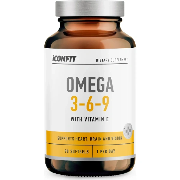 ICONFIT, Omega 3-6-9, 90 softgels | ICONFIT