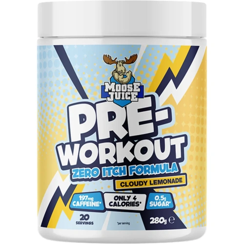 Muscle Moose Pre-Workout Zero Itch Formula 280g | Pirms treniņa (PU... 2