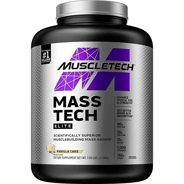 Muscletech MASS-TECH Elite, 3.18kg | Muscletech
