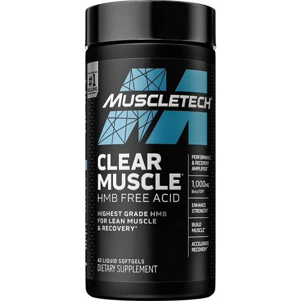 MuscleTech, Clear Muscle, 84 liquid softgels | Muscletech