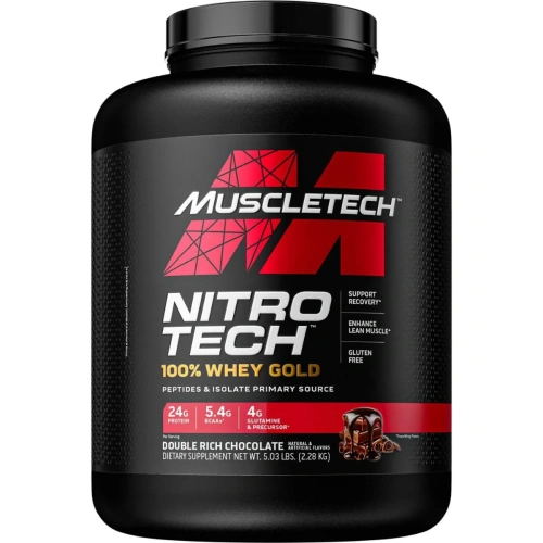 NITRO-TECH 100% Whey Gold 2.27kg | VALGUPULBRID – Osta kohe SportLa...