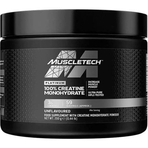 Platinum 100% Creatine 200g | KREATIINIMONOHYDRaatti – Osta nyt Spo...