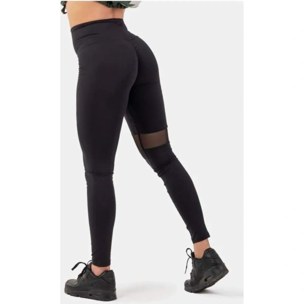 Sporty Smart Pocket High-Waist Leggings, 404, Black | NEBBIA