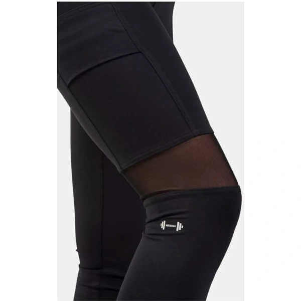 Sporty Smart Pocket High-Waist Leggings, 404, Black | NEBBIA