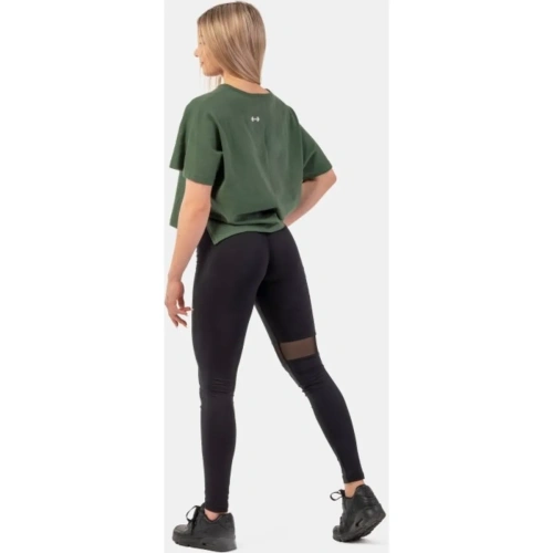 Sporty Smart Pocket High-Waist Leggings, 404, Black | NEBBIA