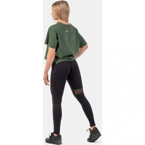 Sporty Smart Pocket High-Waist Leggings, 404, Black | NEBBIA