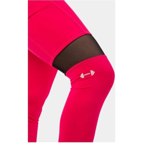 Sporty Smart Pocket High-Waist Leggings, 404, Pink | NEBBIA