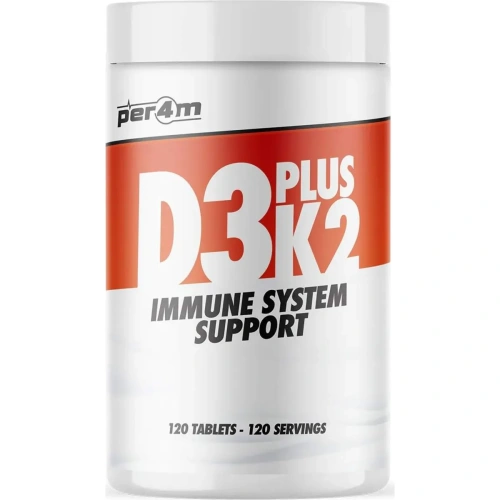 Per4m D3 Plus K2 120 tabs | PER4M Nutrition
