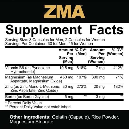 Rich Piana 5%, ZMA Core Series, 90 caps | Rich Piana 5% Nutrition