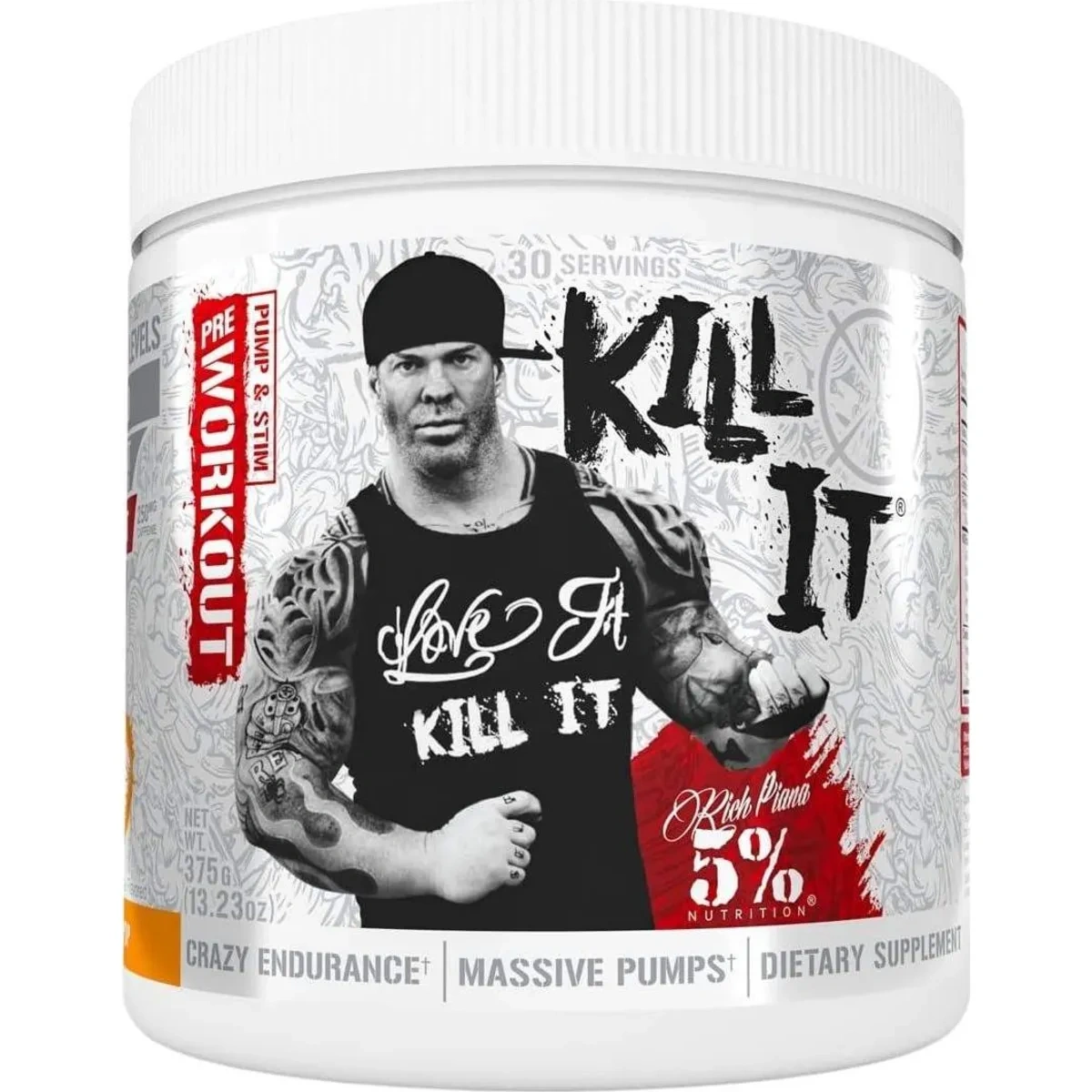 Rich Piana 5% Nutrition Kill It | Pre-Workout (PUMP/ENERGY) – Buy N