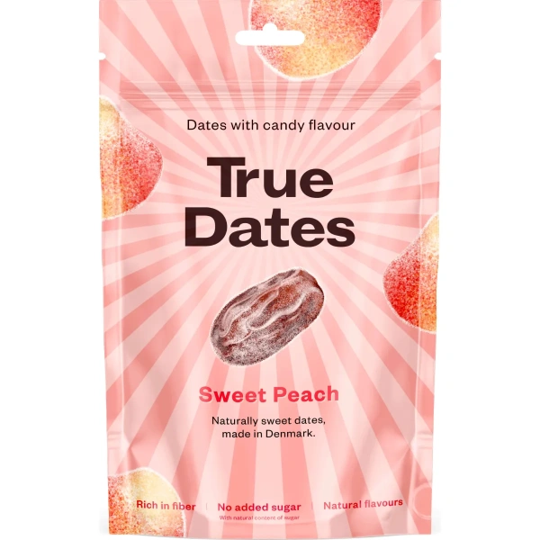 True Dates Sweet Peach 100g | True Dates