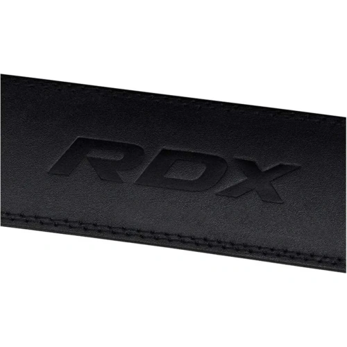RDX 4 Inch Leather Weightlifting Gym Belt | RDX