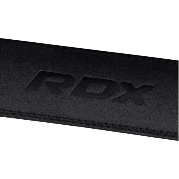 RDX 4 Inch Leather Weightlifting Gym Belt | RDX
