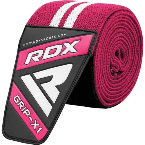 RDX K4 Weightlifting Knee Wraps - Pink | RDX