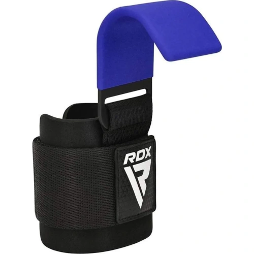 RDX W5 Weight Lifting Hook Straps - Blue | RDX