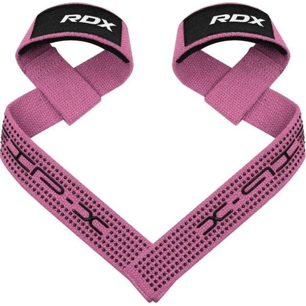 RDX S4 Women Silicone Gel Coated Sweat - Wicking Weightlifting Gym Straps | RDX