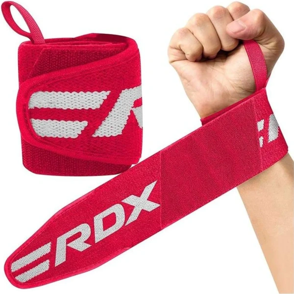 RDX W2 Powerlifting Wrist Wraps Pink For Women | RDX