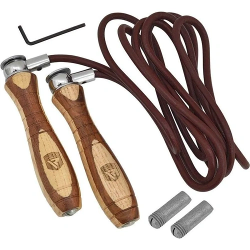 RDX L1 Wooden Handle, 2.75m, Skipping Rope | RDX