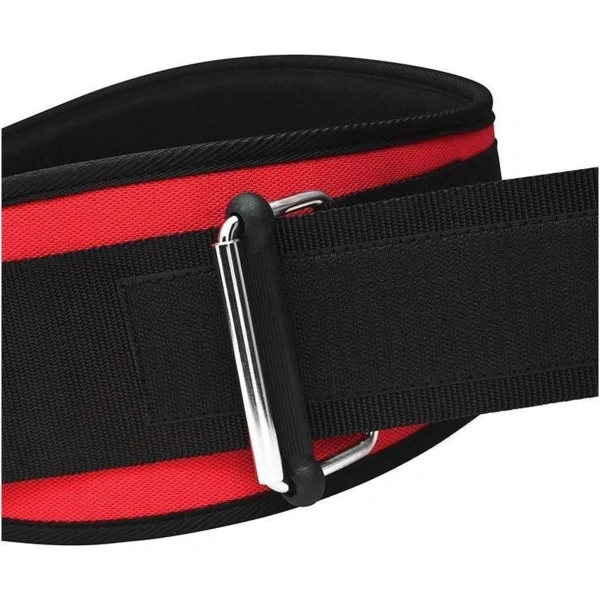 RDX, X3 6 Inch Weightlifting Neoprene Gym Belt, Red | RDX