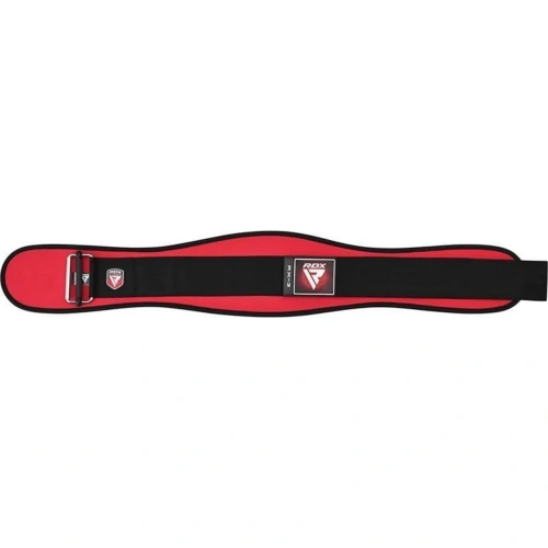 RDX, X3 6 Inch Weightlifting Neoprene Gym Belt, Red | RDX
