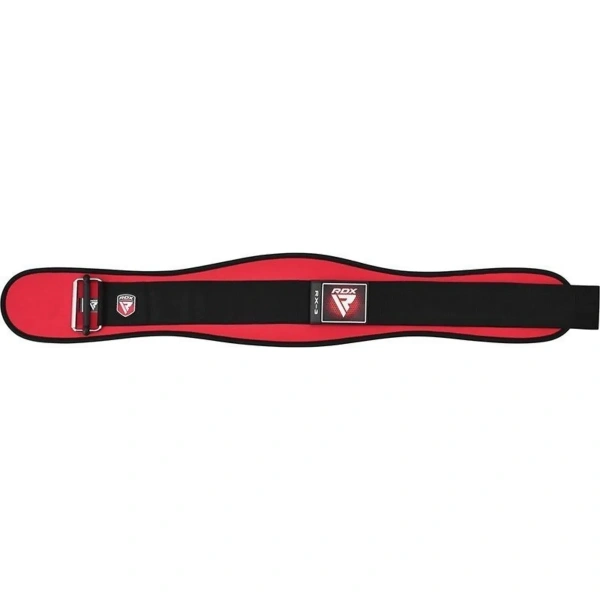 RDX, X3 6 Inch Weightlifting Neoprene Gym Belt, Red | RDX
