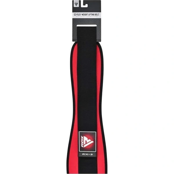 RDX, X3 6 Inch Weightlifting Neoprene Gym Belt, Red | RDX
